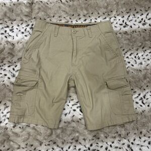 WEARFIRST CARGO MENS SHORTS 10 INCH INSEAM TAN  SIZE 32
